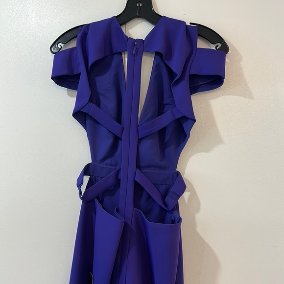 NWT BCBGMaxAzria Ava Cut Out Gown - Picture 12 of 14